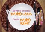 weight loss is not about eating less